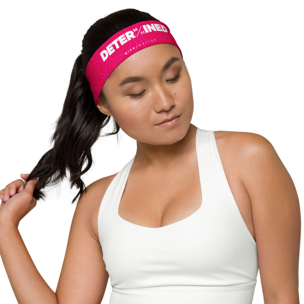 Determined Pink- Headband