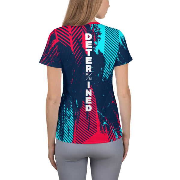 MM Paint Blast- Women's Athletic T-shirt