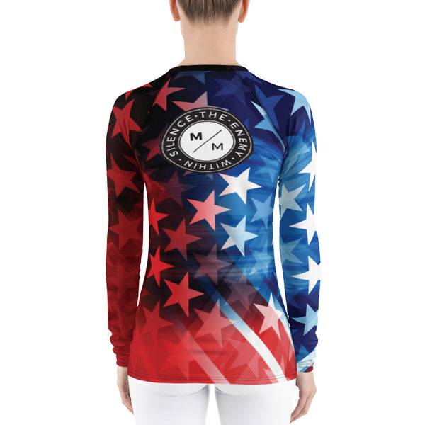 M/M RWB- Women's Performance Long Sleeve