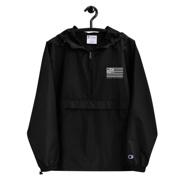 M/M Flag- Embroidered Champion Packable Jacket