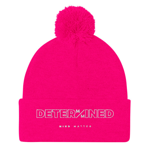 Determined- Pom-Pom Beanie