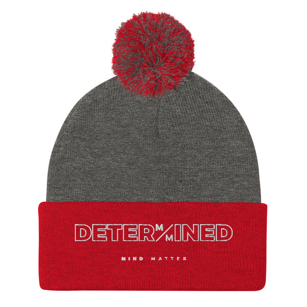 Determined- Pom-Pom Beanie