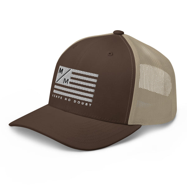 M/M Flag WH- Trucker Cap