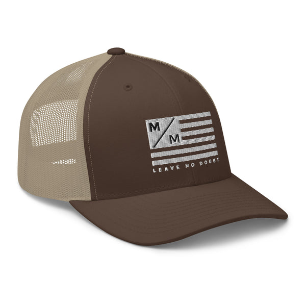 M/M Flag WH- Trucker Cap