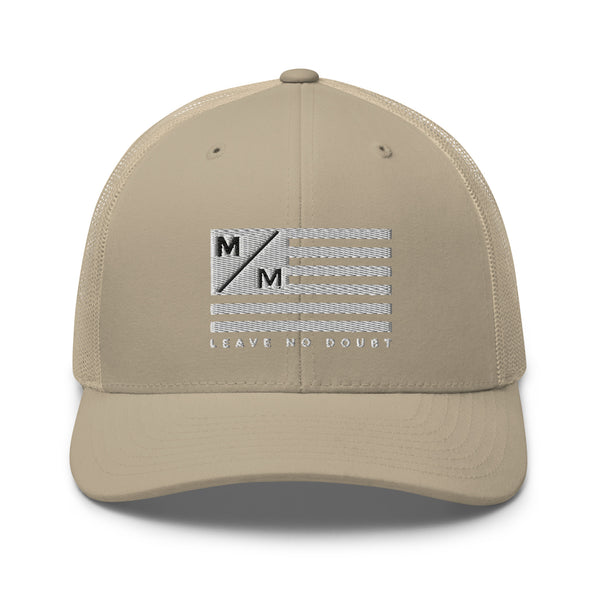 M/M Flag WH- Trucker Cap