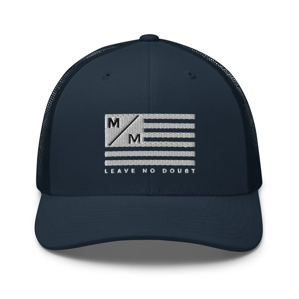 M/M Flag WH- Trucker Cap