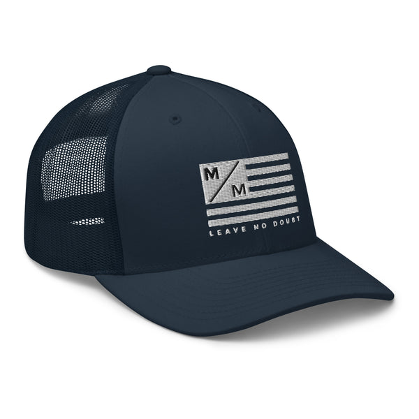 M/M Flag WH- Trucker Cap