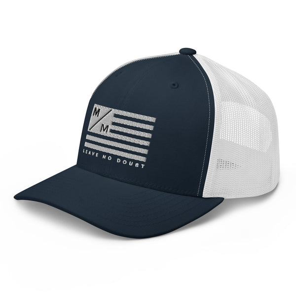 M/M Flag WH- Trucker Cap