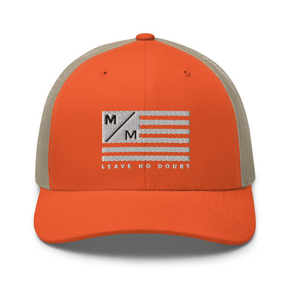 M/M Flag WH- Trucker Cap