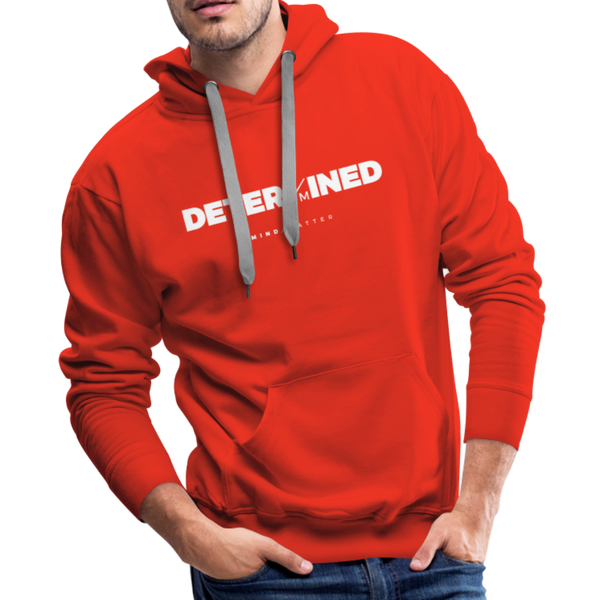 Determined- Men’s Premium Hoodie - red