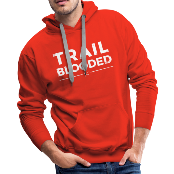 Trail Blooded- Men’s Premium Hoodie - red