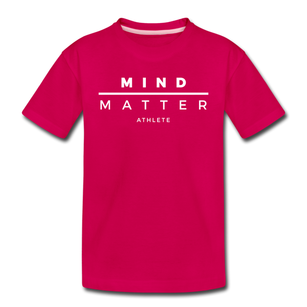 MM Athlete- Kids' Premium T-Shirt - dark pink