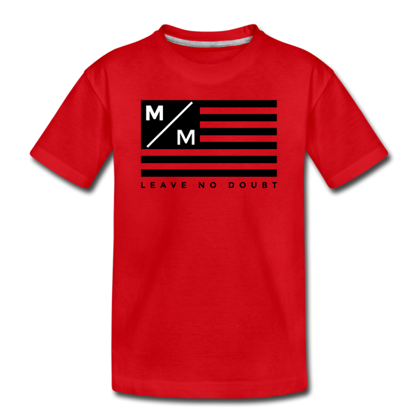 MM Flag LND- Kids' Premium T-Shirt - red