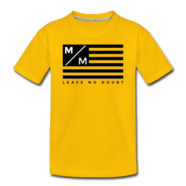 MM Flag LND- Kids' Premium T-Shirt - sun yellow