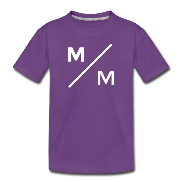 M/M- Kids' Premium T-Shirt - purple