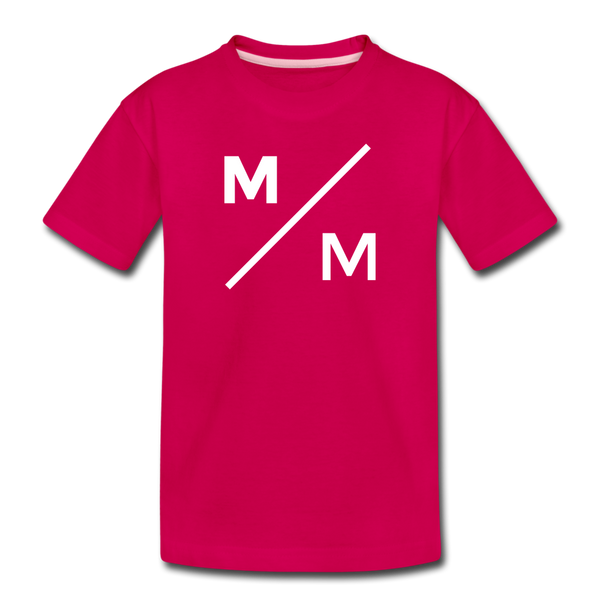 M/M- Kids' Premium T-Shirt - dark pink