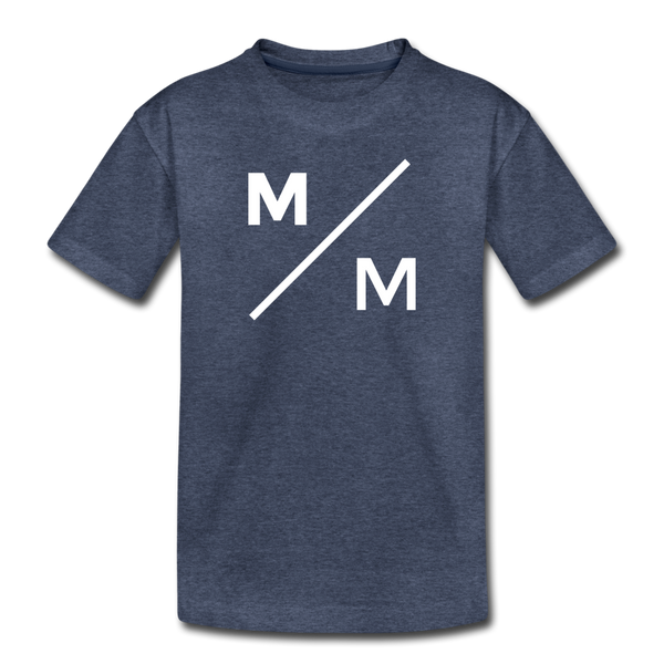 M/M- Kids' Premium T-Shirt - heather blue