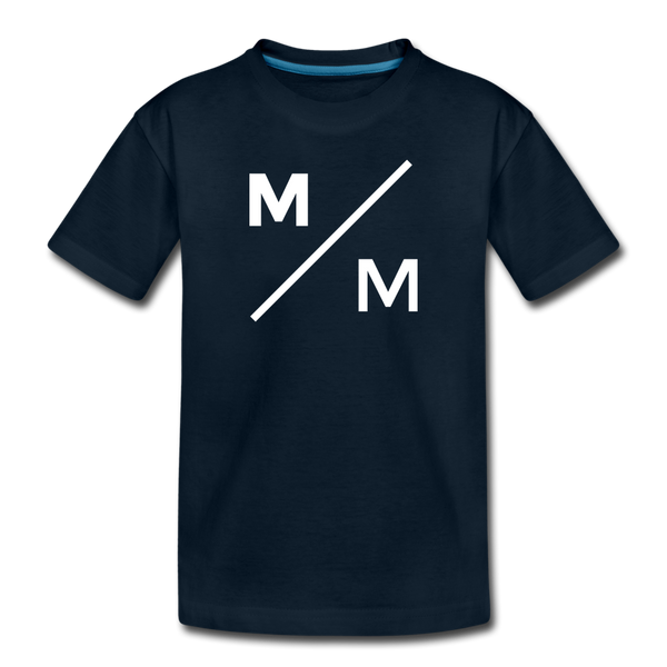 M/M- Kids' Premium T-Shirt - deep navy
