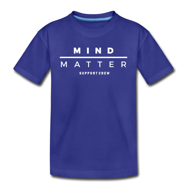 MM Support Crew- Kids' Premium T-Shirt - royal blue