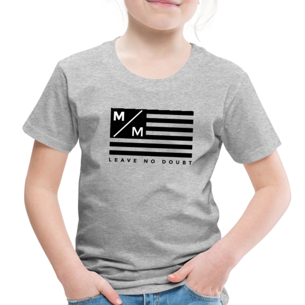 MM Flag LND- Toddler Premium T-Shirt - heather gray