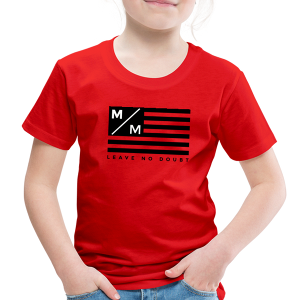 MM Flag LND- Toddler Premium T-Shirt - red