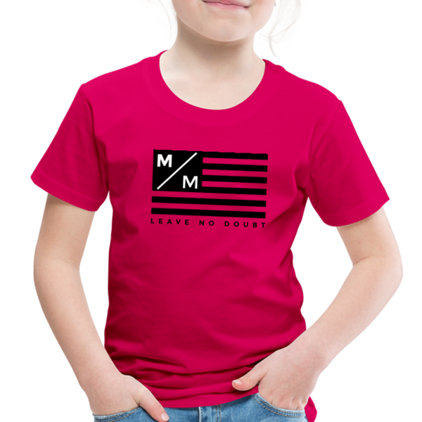 MM Flag LND- Toddler Premium T-Shirt - dark pink