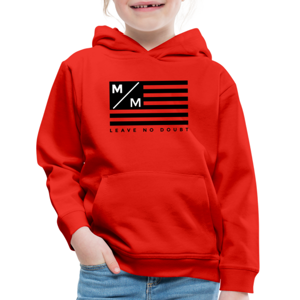 MM Flag LND- Kids‘ Premium Hoodie - red