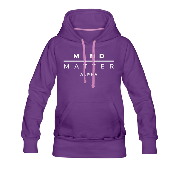 MM Alpha- Women’s Premium Hoodie - purple
