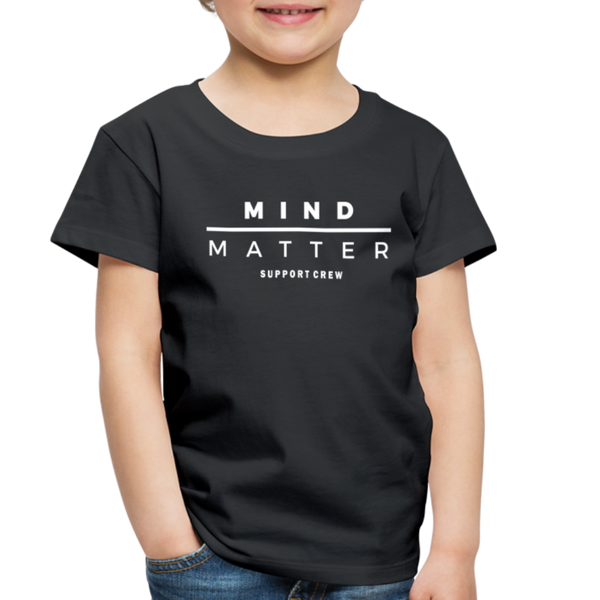 MM Support Crew- Toddler Premium T-Shirt - black