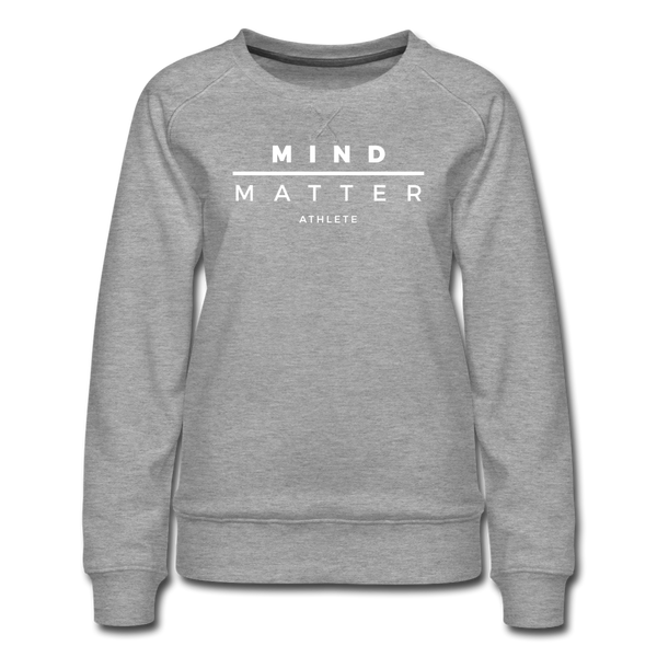 MM Athlete- Women’s Premium Sweatshirt - heather gray