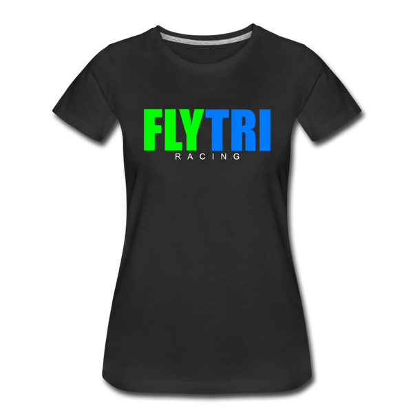 FLYTRI Racing- Women’s Premium T-Shirt - black