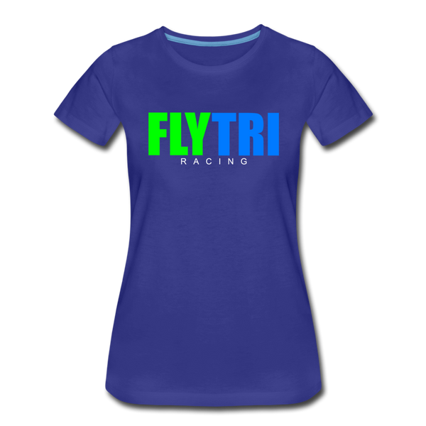 FLYTRI Racing- Women’s Premium T-Shirt - royal blue