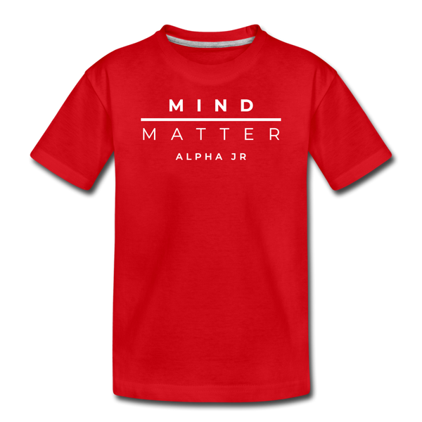 MM ALPHA JR- Toddler Premium T-Shirt - red