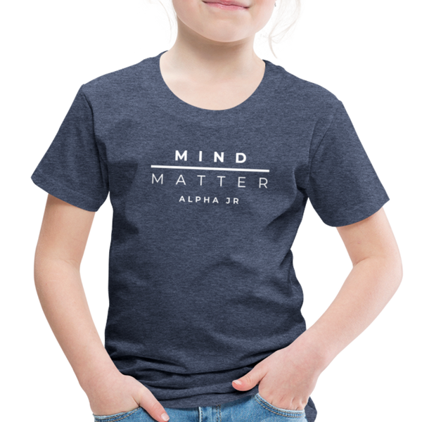 MM ALPHA JR- Toddler Premium T-Shirt - heather blue