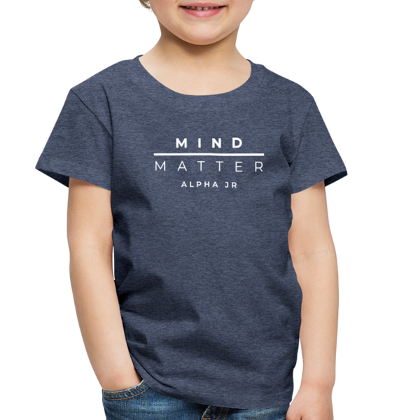 MM ALPHA JR- Toddler Premium T-Shirt - heather blue