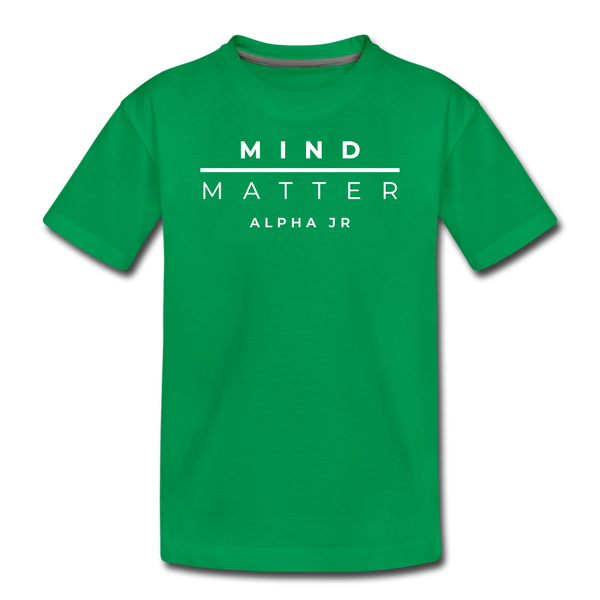 MM ALPHA JR- Toddler Premium T-Shirt - kelly green