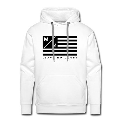 MM Flag- Men's Premium Hoodie Flex - white