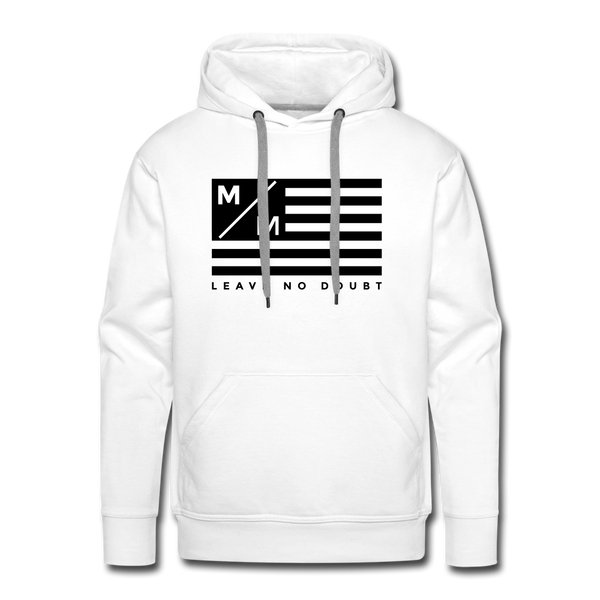 MM Flag- Men's Premium Hoodie Flex - white