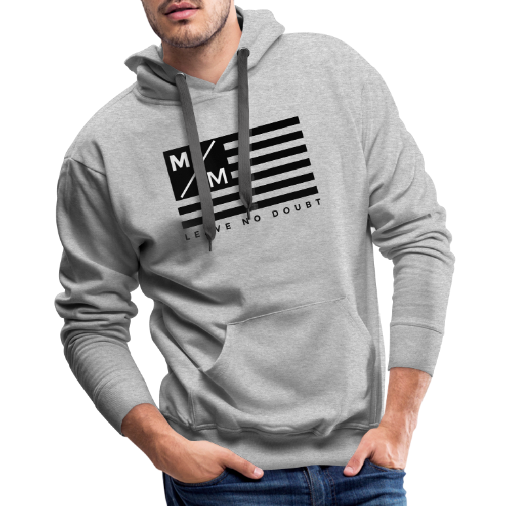 MM Flag- Men's Premium Hoodie Flex - heather grey