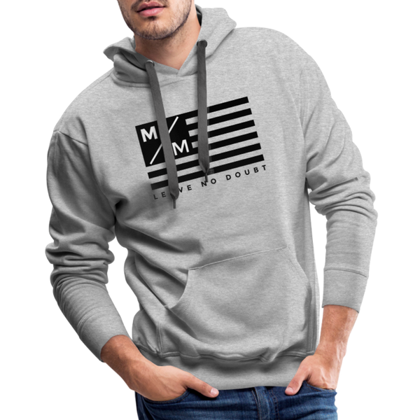 MM Flag- Men's Premium Hoodie Flex - heather grey