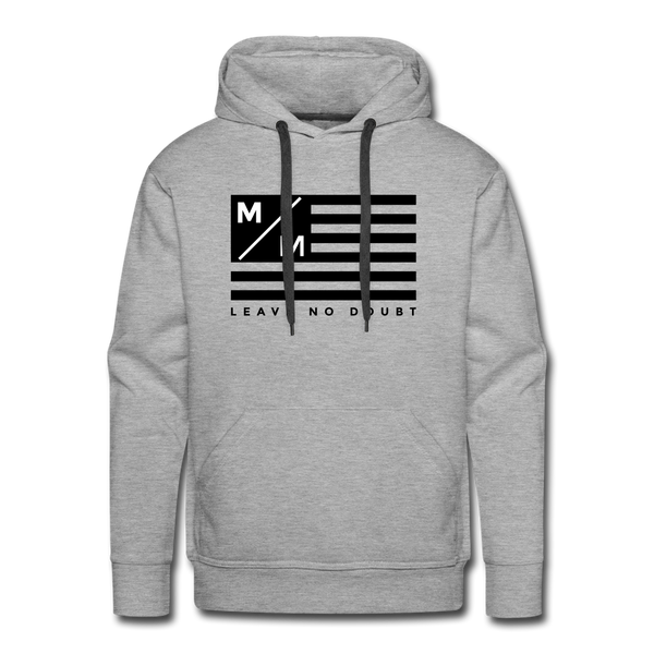 MM Flag- Men's Premium Hoodie Flex - heather grey