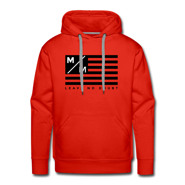 MM Flag- Men's Premium Hoodie Flex - red