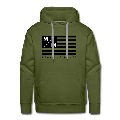 MM Flag- Men's Premium Hoodie Flex - olive green