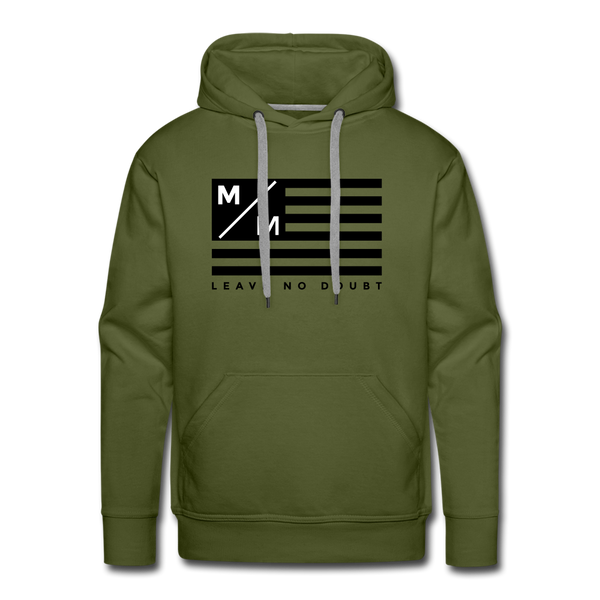 MM Flag- Men's Premium Hoodie Flex - olive green