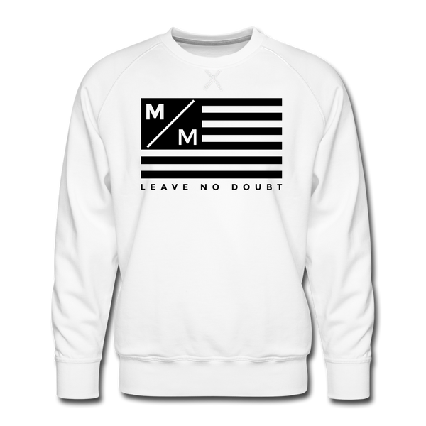 MM Flag LND- Men’s Premium Sweatshirt FP - white