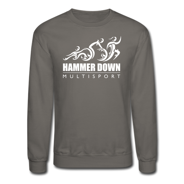 Hammer Down MS- Crewneck Sweatshirt - asphalt gray