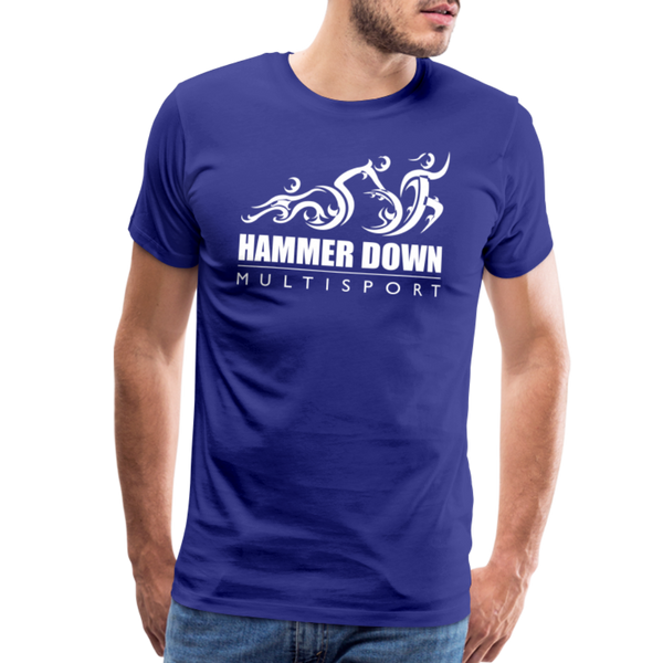 Hammer Down MS- Men's Premium T-Shirt - royal blue