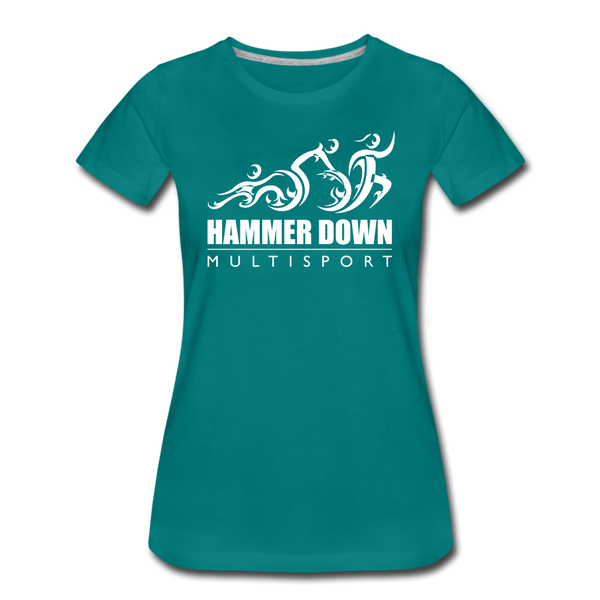 Hammer Down MS- Women’s Premium T-Shirt - teal