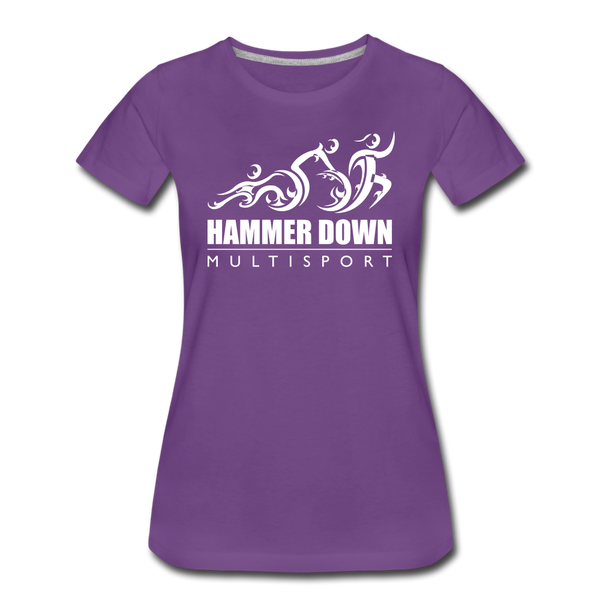 Hammer Down MS- Women’s Premium T-Shirt - purple