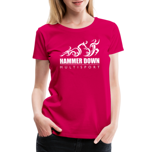 Hammer Down MS- Women’s Premium T-Shirt - dark pink